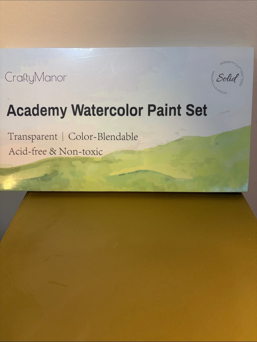 Watercolor Paint Set